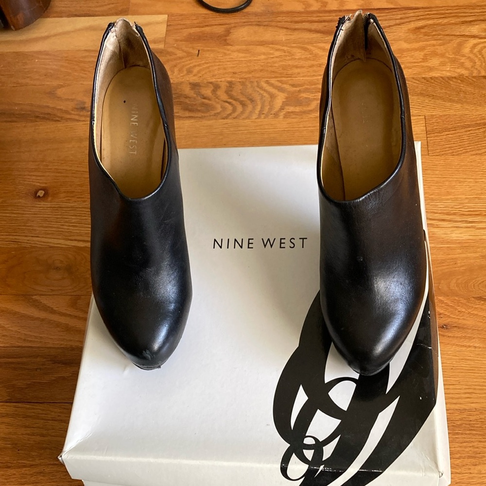 Nine West Black Ankle Boots
